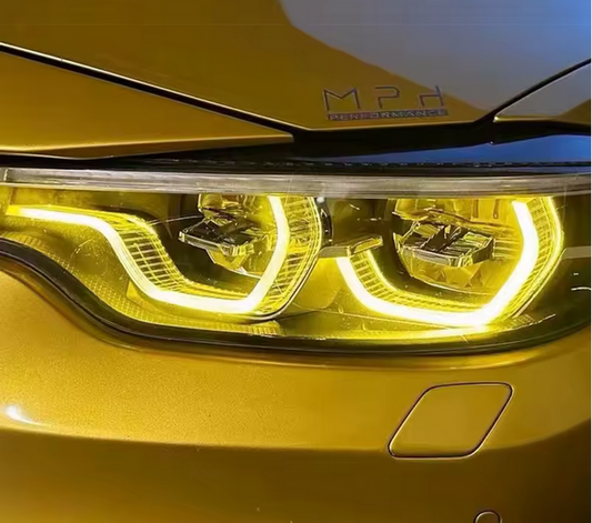 Cartes de circuits imprimés CSL Yellow LED Angel Eyes DRL pour BMW M3 / M4 F80 F82 F83 (2018–2020)
