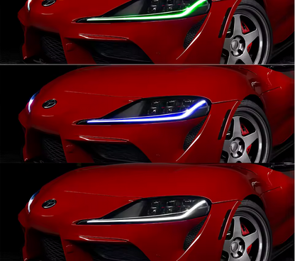 Kit de mise à niveau du module DRL RGB avec contrôle par application pour Toyota Supra (2020–2024)