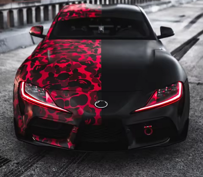 Kit de mise à niveau du module DRL RGB avec contrôle par application pour Toyota Supra (2020–2024)