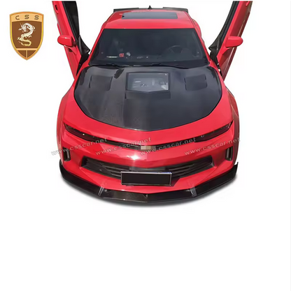 Capot en fibre de carbone transparente pour Chevrolet Camaro (2016–2018)