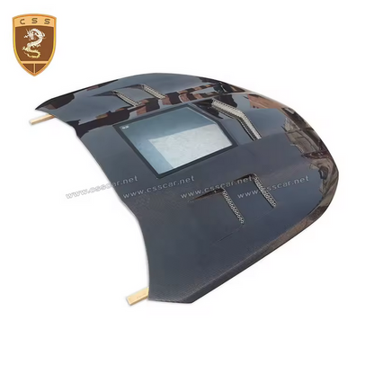 Capot en fibre de carbone transparente pour Chevrolet Camaro (2016–2018)