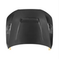 Capot avant en fibre de carbone véritable style V pour Audi A4 / S4 / RS4 B8.5 (2012–2015)