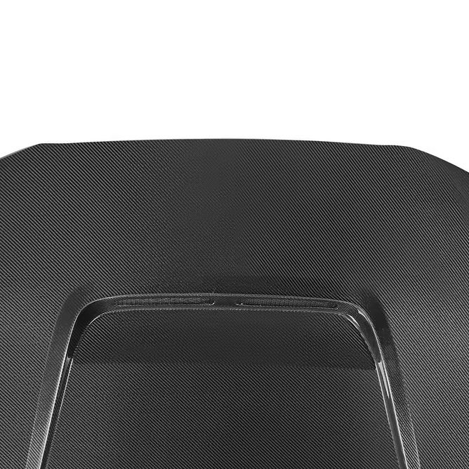Capot avant en fibre de carbone véritable style V pour Audi A4 / S4 / RS4 B8.5 (2012–2015)