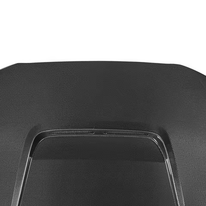 Capot avant en fibre de carbone véritable style V pour Audi A4 / S4 / RS4 B8.5 (2012–2015)