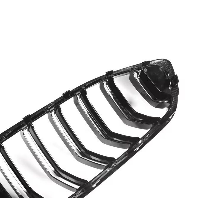 Calandre avant en fibre de carbone à double fente pour BMW M8 F91 / F92 / F93