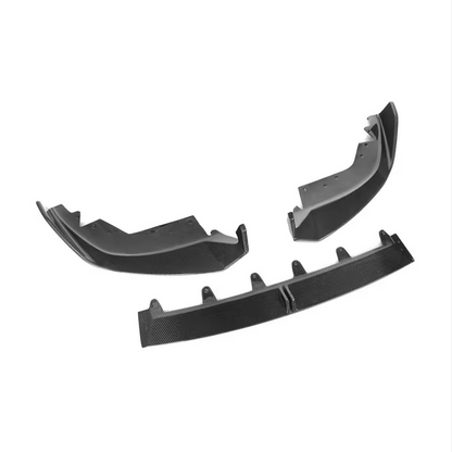 Lèvre avant en carbone style AO pour BMW Série 3 G20 LCI (à partir de 2023)