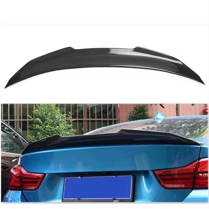 Aileron arrière en carbone style PSM pour BMW M4 F82 Coupé