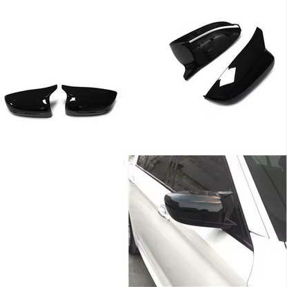 Coques de rétroviseurs style M, noir brillant (conduite à droite) pour BMW Série 5 G30 et Série 7 G11