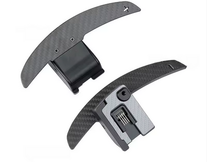 Palettes de changement de vitesse magnétiques en fibre de carbone pour Ford Mustang