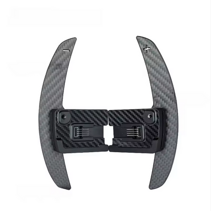 Palettes de changement de vitesse magnétiques en fibre de carbone pour Ford Mustang