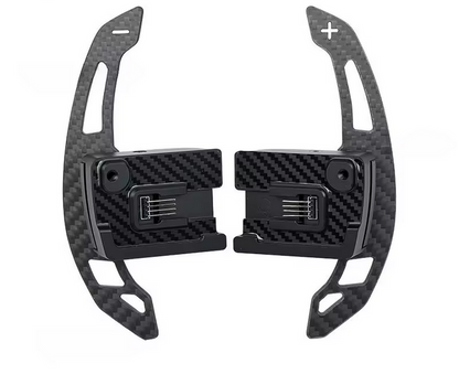 Palettes de changement de vitesse magnétiques en fibre de carbone pour Ford Mustang