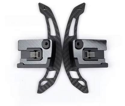 Palettes de changement de vitesse magnétiques en fibre de carbone pour Ford Mustang