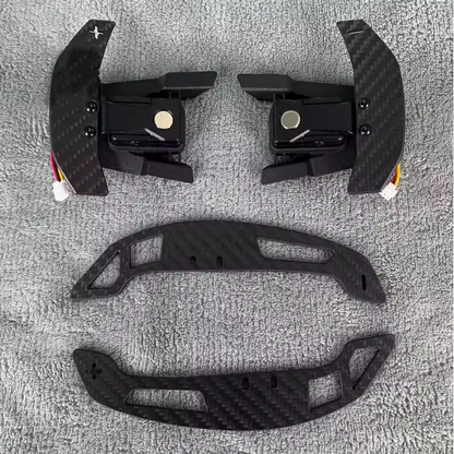 Palettes de changement de vitesse magnétiques en fibre de carbone pour VW Golf MK7 et MK7.5 GTI/GTR