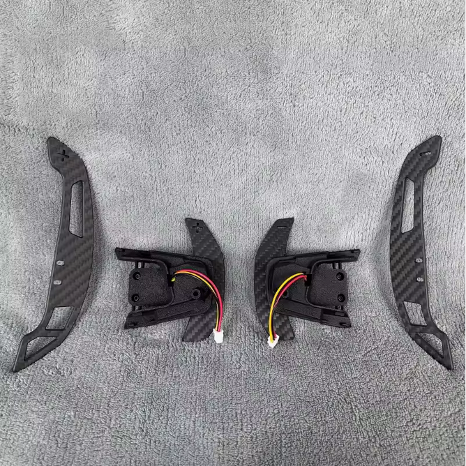 Palettes de changement de vitesse magnétiques en fibre de carbone pour VW Golf MK7 et MK7.5 GTI/GTR