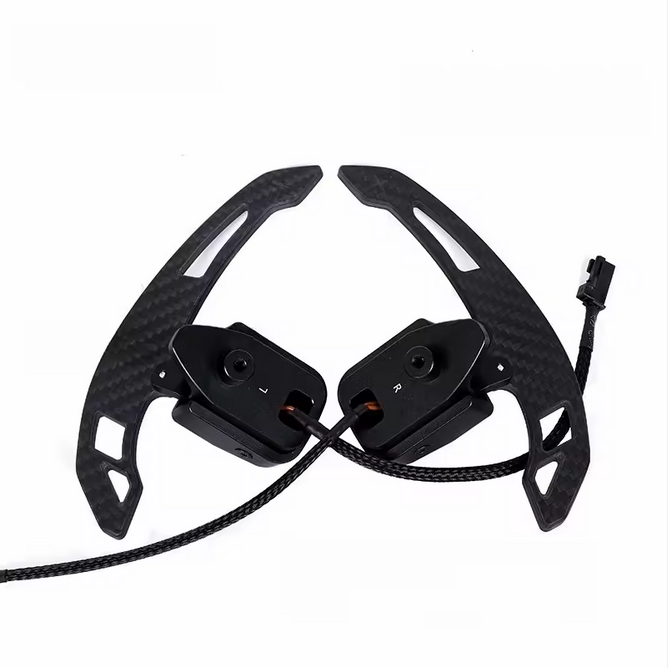 Palettes de changement de vitesse magnétiques en fibre de carbone pour Mercedes-Benz Classe E W212 et W213