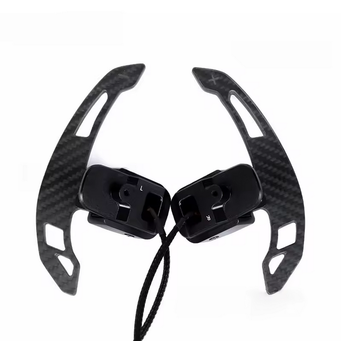 Palettes de changement de vitesse magnétiques en fibre de carbone pour Mercedes-Benz Classe E W212 et W213