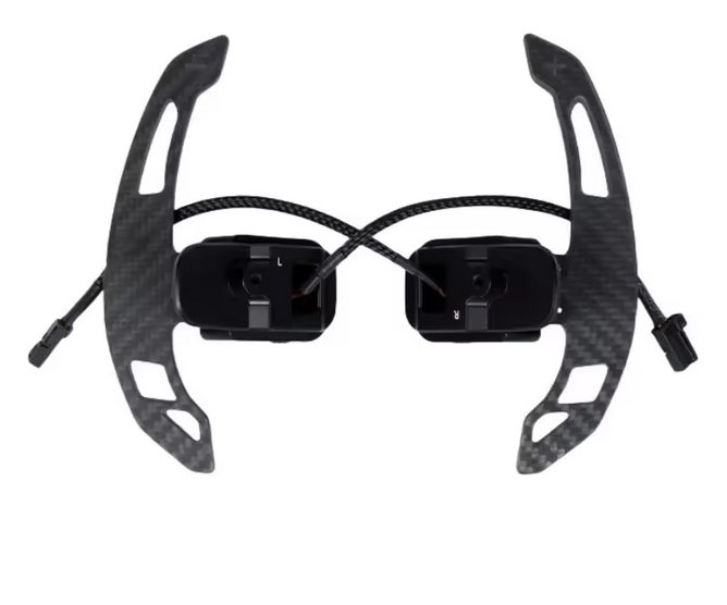 Palettes de changement de vitesse magnétiques en fibre de carbone pour Mercedes-Benz Classe E W212 et W213