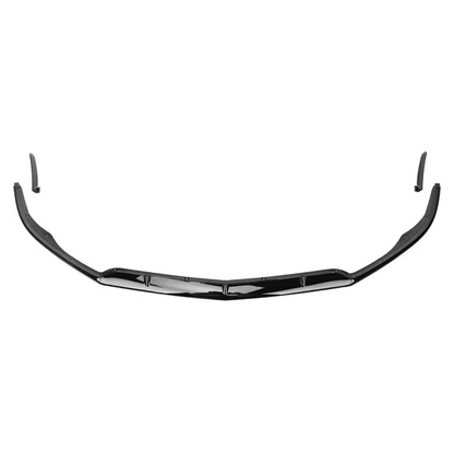 Front lip splitter, high-gloss black, for Mercedes-Benz C63 AMG W205 (2015–2019)