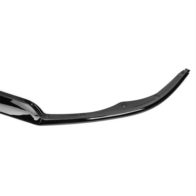 Front lip splitter, high-gloss black, for Mercedes-Benz C63 AMG W205 (2015–2019)
