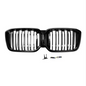 Double Line Kidney Grille Black High Gloss for BMW X3 G01 &amp; X4 G02 LCI (2021–2022)