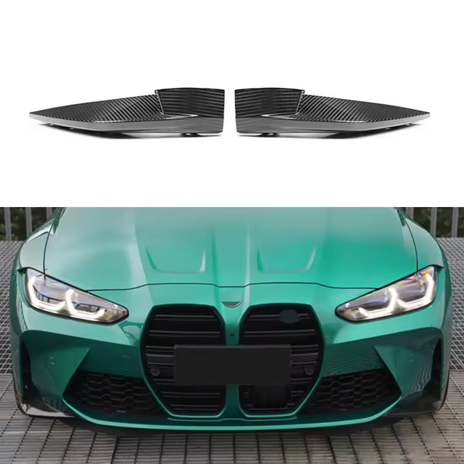 Dry Carbon Frontsplitter OEM-Style für BMW M3 G80 (2021–2022)