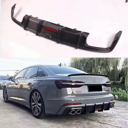 Carbon Heckdiffusor Spoiler für Audi A6 C8 S Line & S6 (2019–2021)