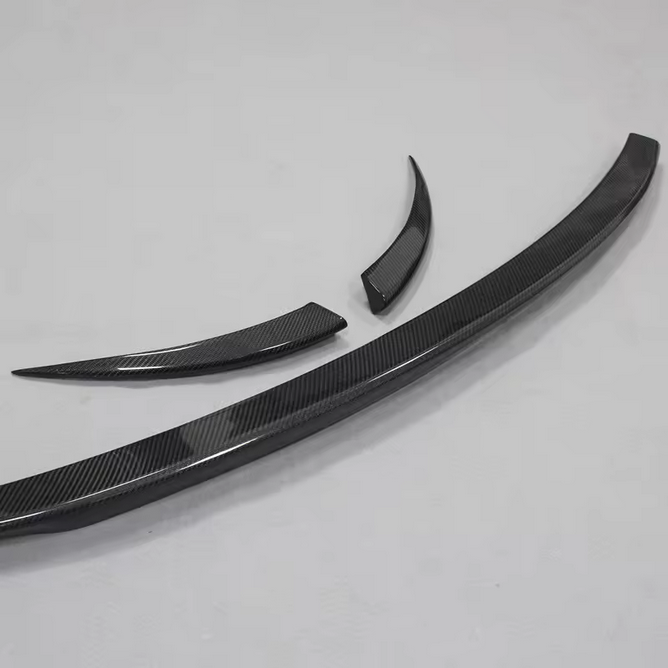 Aileron arrière en carbone en 3 parties pour Porsche Macan (2014–2017)