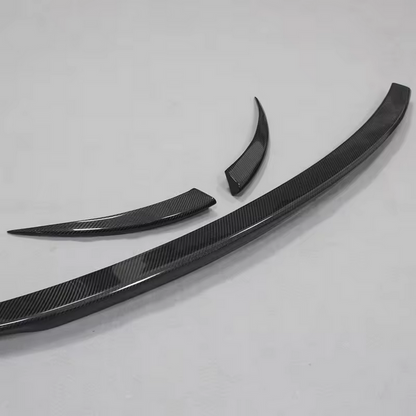 Aileron arrière en carbone en 3 parties pour Porsche Macan (2014–2017)