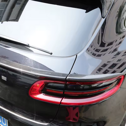 Aileron arrière en carbone en 3 parties pour Porsche Macan (2014–2017)