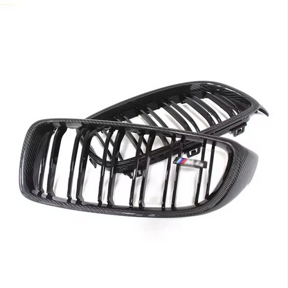 Echter Carbon Nierengrill für BMW 4er F32 F33 F36 & M3/M4 F80 F82 F83 (ab 2014)