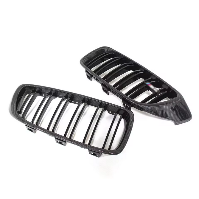 Echter Carbon Nierengrill für BMW 4er F32 F33 F36 & M3/M4 F80 F82 F83 (ab 2014)