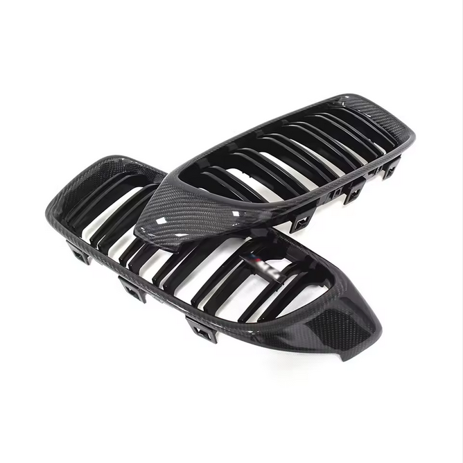 Echter Carbon Nierengrill für BMW 4er F32 F33 F36 & M3/M4 F80 F82 F83 (ab 2014)