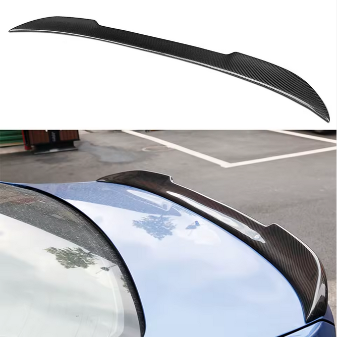 Becquet arrière carbone pour BMW F30 &amp; F80 M3 berline