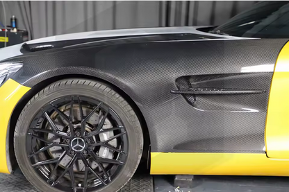 GTR-Style Dry Carbon Frontkotflügel Spoiler für Mercedes-AMG GT