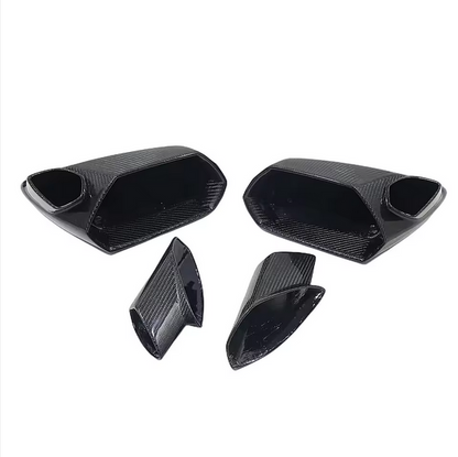 Dry Carbon Mirror Cover Bright Black for Lamborghini Aventador LP700 / LP720