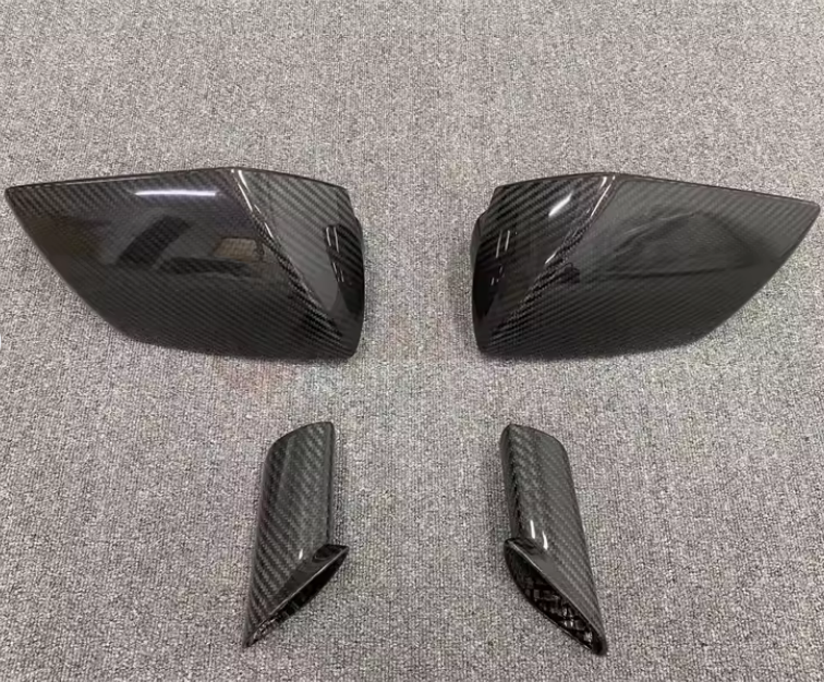 Dry Carbon Mirror Cover Bright Black for Lamborghini Aventador LP700 / LP720
