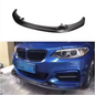 Lame de spoiler avant en fibre de carbone pour BMW Série 2 F22 M Sport / M235i