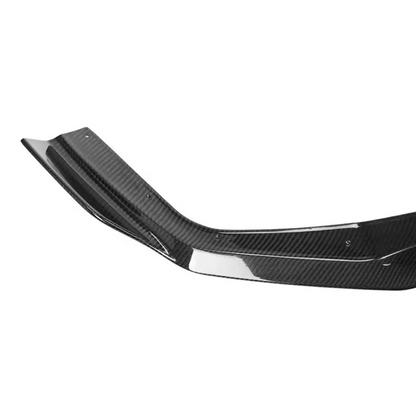 Carbon fiber front spoiler lip MP-style for BMW M2 Competition F87