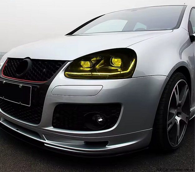 LED headlight accessories for Volkswagen Golf 5 MK5 – Evil Eye GTI style front light upgrade