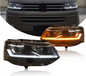 Accessoires pour phares LED 6000K pour Volkswagen Multivan T6 Transporter (2010–2015)