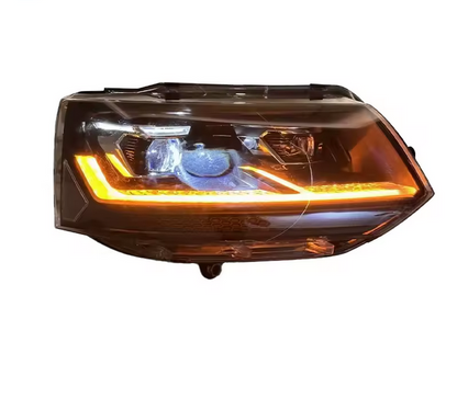 Accessoires pour phares LED 6000K pour Volkswagen Multivan T6 Transporter (2010–2015)