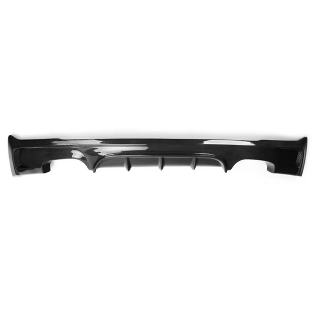 Genuine Carbon Fiber Rear Lip Diffuser Accessory for BMW 2 Series F22 F23 – 3K Twill Rear Bumper Spoiler