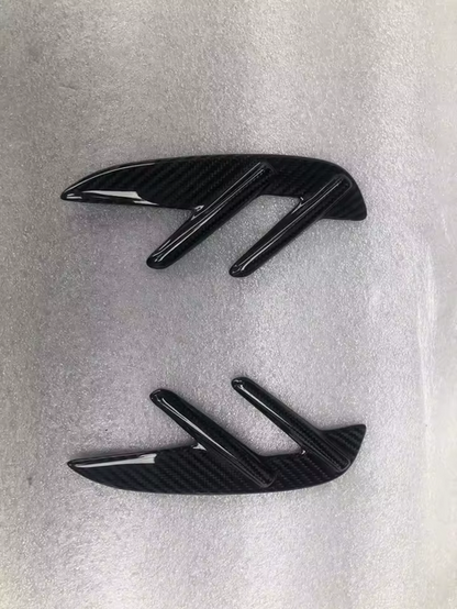 Dry Carbon Front Fender Trim Accessories for BMW G82 G83 M4 2021+ – 2 Pieces Original Style