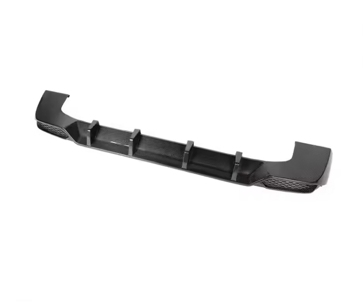 Dry Carbon Heckstoßstangenlippe Zubehör für Mercedes-Benz W464 2018+ – Heckdiffusor im OEM Stil
