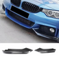 Lame de pare-chocs avant en carbone sec pour BMW F32 F33 F36 M Sport M Look