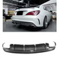 Diffuseur arrière en carbone style AMG pour Mercedes-Benz CLA W117 Sport 2014–2019