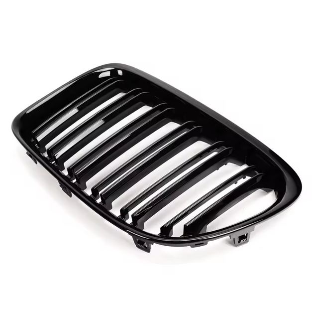 Frontgrill Nieren Grill Glanz Schwarz für BMW X1 E84 2011–2015
