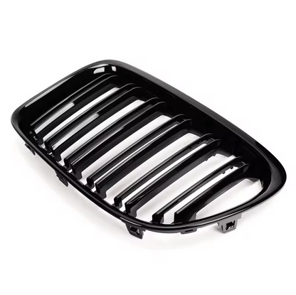 Frontgrill Nieren Grill Glanz Schwarz für BMW X1 E84 2011–2015
