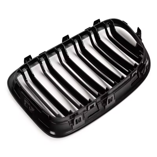 Frontgrill Nieren Grill Glanz Schwarz für BMW X1 E84 2011–2015