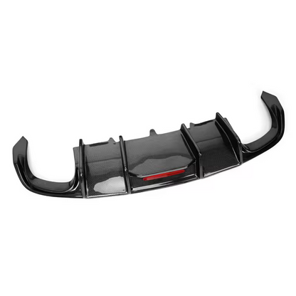 Carbon rear diffuser for Audi A5 S5 8T S Line 2012–2016